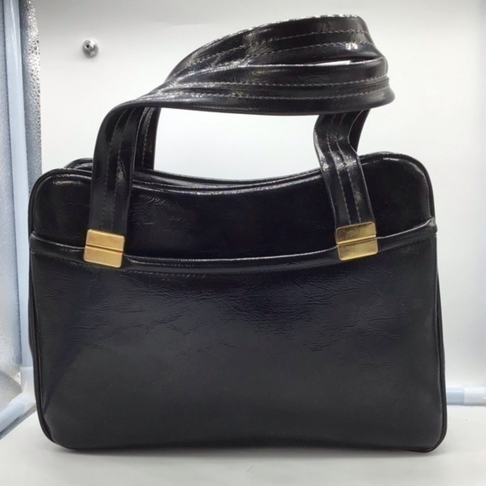 DOVER HANDBAG CO, INC. Black vintage 1950’s tote